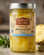 Doce de Abacaxi em Calda Diet Sem Adição de Açúcar da Essência do Vale 360g - Imagem 3