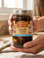 Cocada Cremosa com Chocolate Diet Sem Adição de Açúcar Essência do Vale 390g - Imagem 3