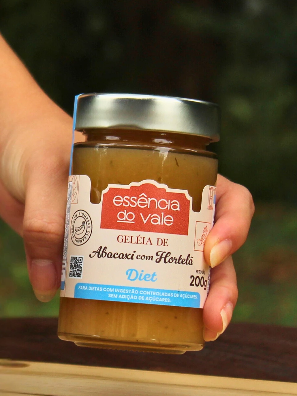 Geleia de Abacaxi com Hortelã Diet Sem Adição de Açúcar 200g - Imagem 2