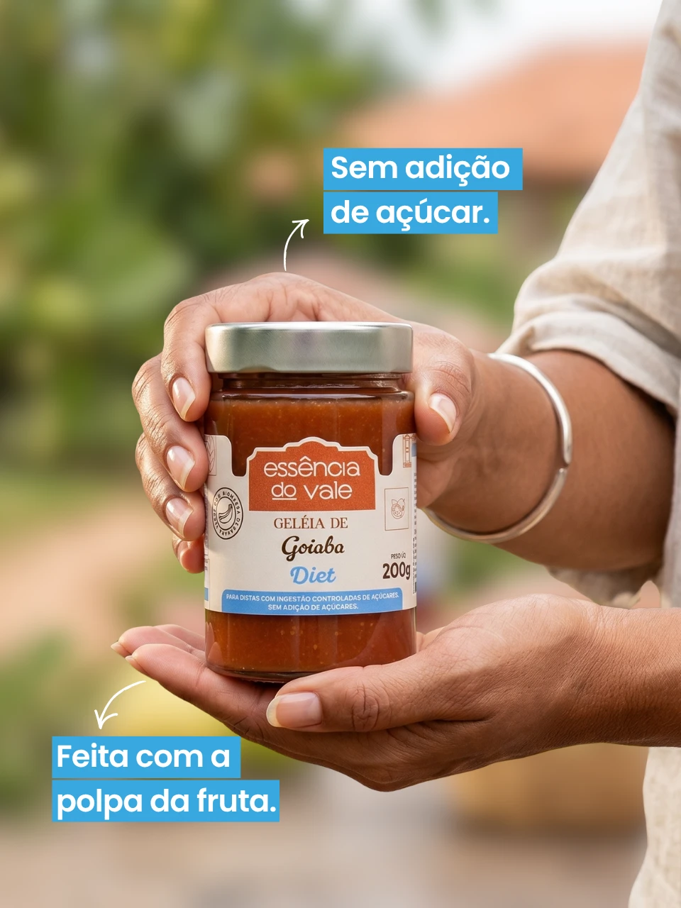 Geleia de Goiaba Diet Sem Adição de Açúcar 200g - Imagem 2