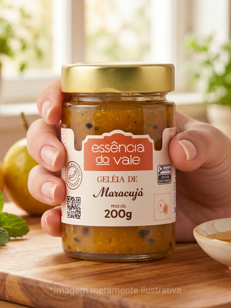 Geleia de Maracujá Essência do Vale 200g - Imagem 2