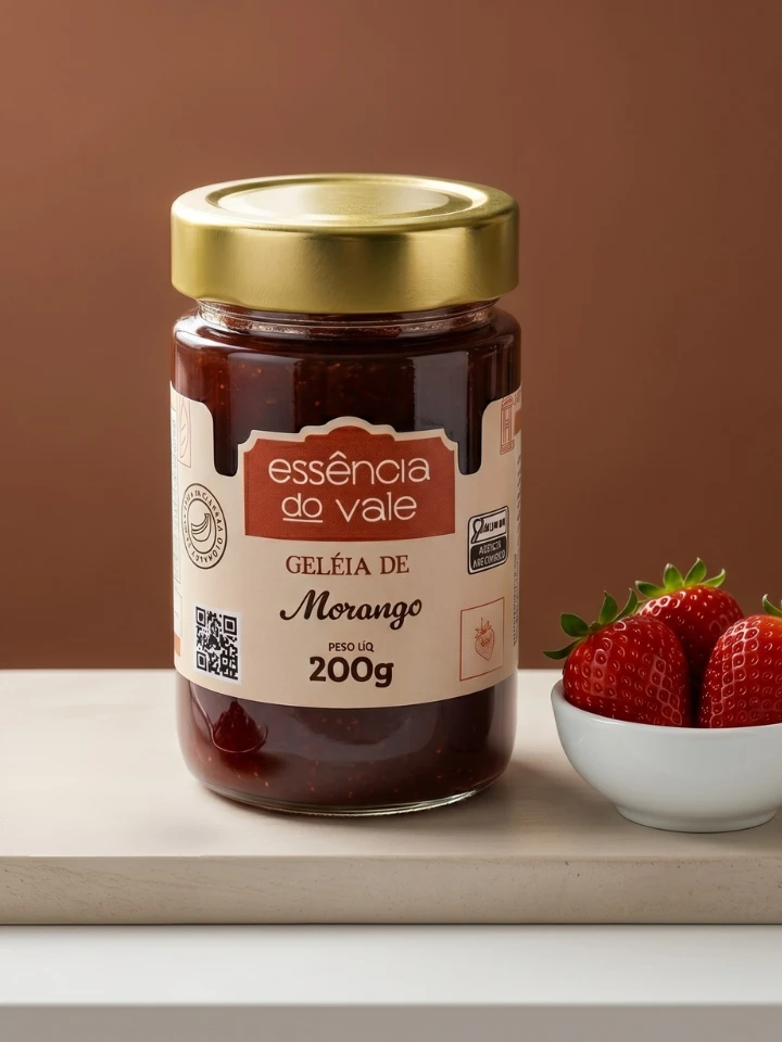 Geleia de Morango Essência do Vale 200g - Imagem 3
