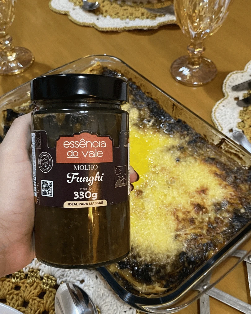 Molho Funghi da Essência do Vale 330g - Imagem 4