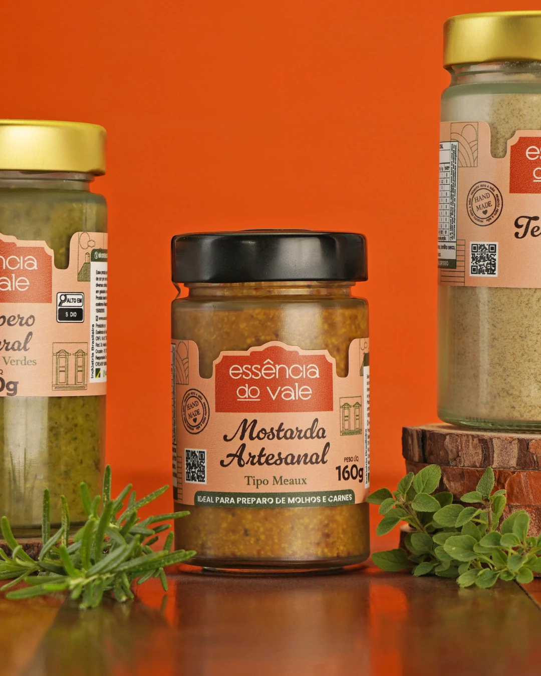 Mostarda Artesanal Tipo Meaux Vegana 160g - Imagem 2