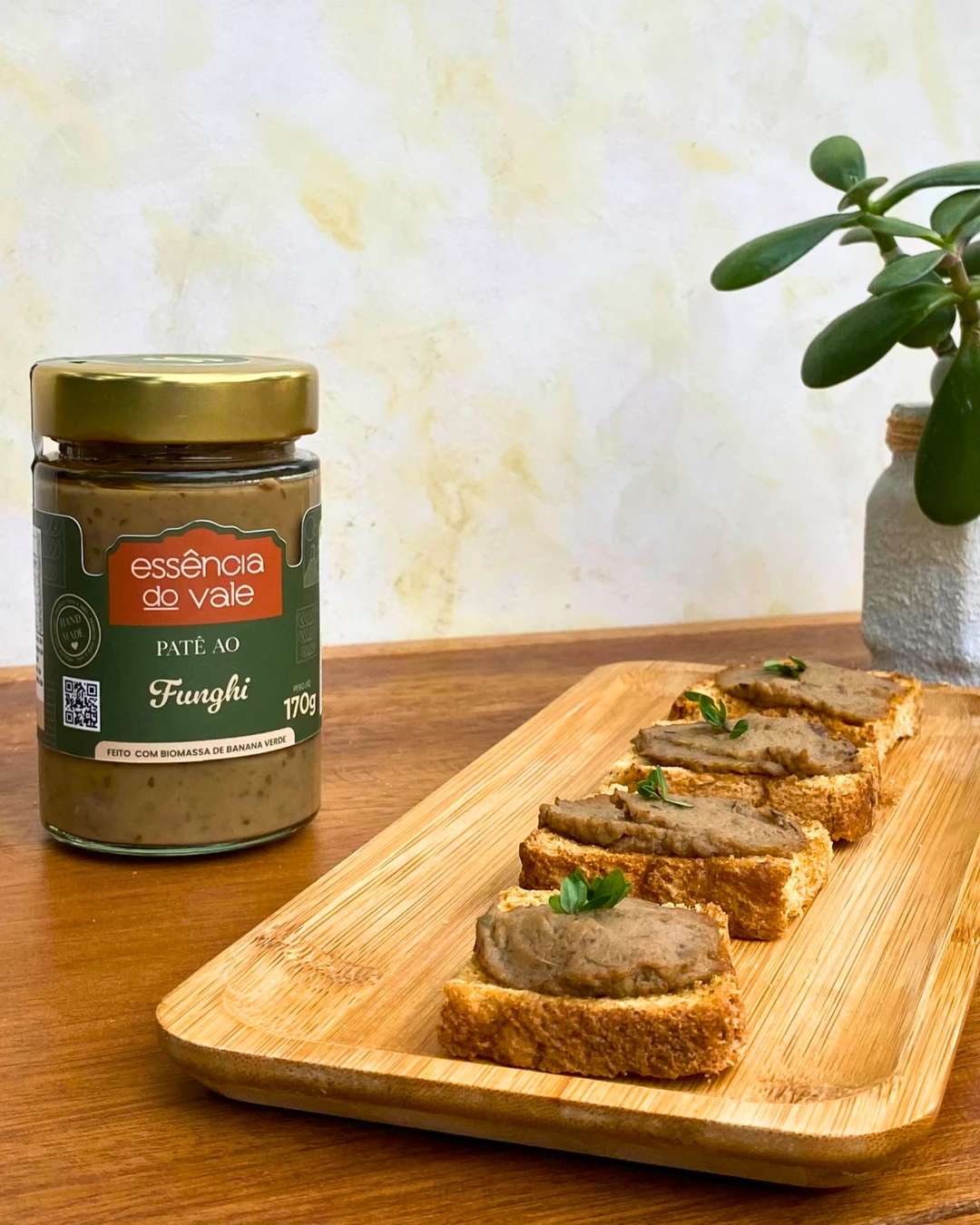 Patê ao Funghi Essência do Vale 170g - Imagem 4