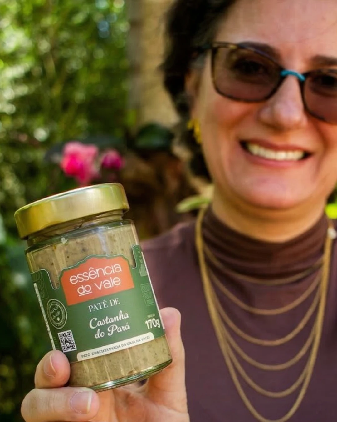 Patê de Castanha do Pará Vegano Essência do Vale 170g - Imagem 3