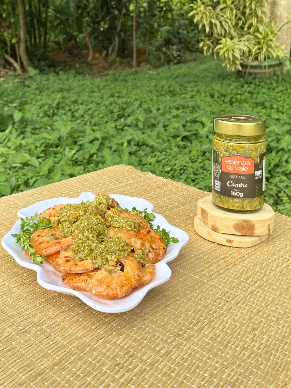 Pesto de Coentro Essência do Vale 160g - Imagem 2