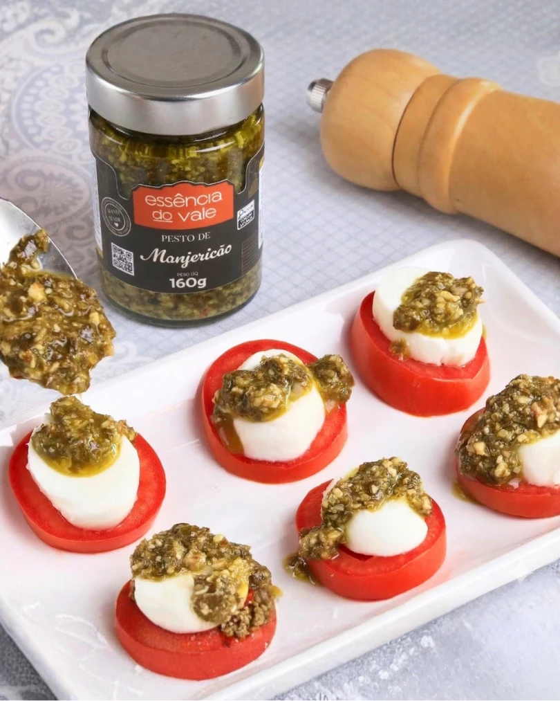 Pesto de Manjericão Essência do Vale 160g - Imagem 2