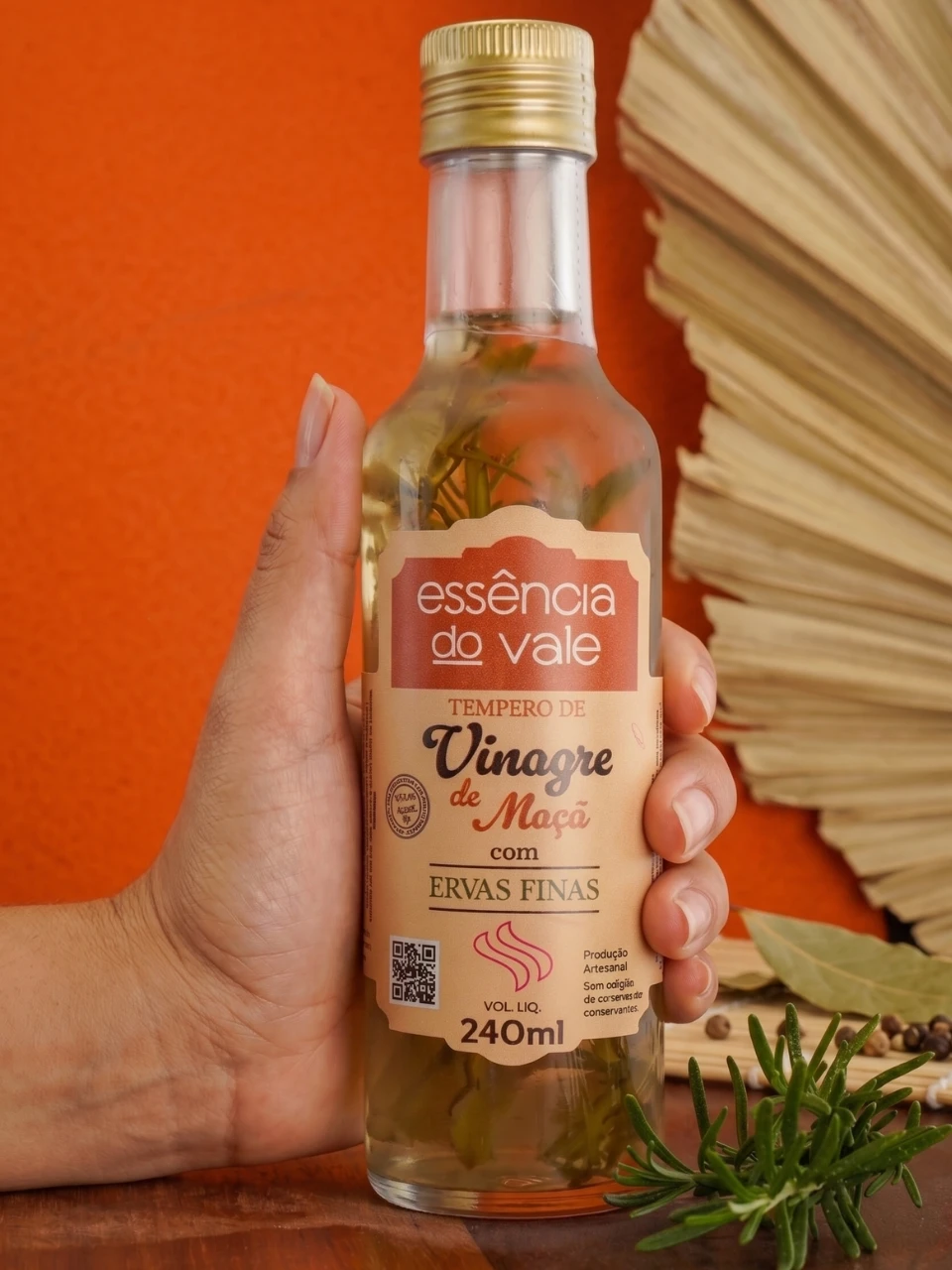 Vinagre Aromatizado com Ervas Finas 240ml - Imagem 3